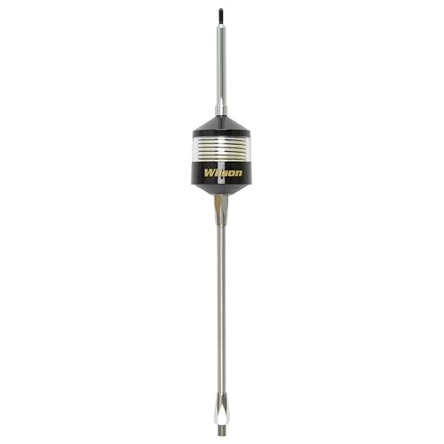 Wilson Antennas T2000 Series Mobile CB Trucker Antenna, AM|FM Ready, Black