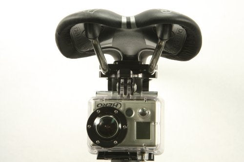 K-EDGE GO BIG Pro Saddle Rail Mount for GoPro Hero (K13-430 Black)