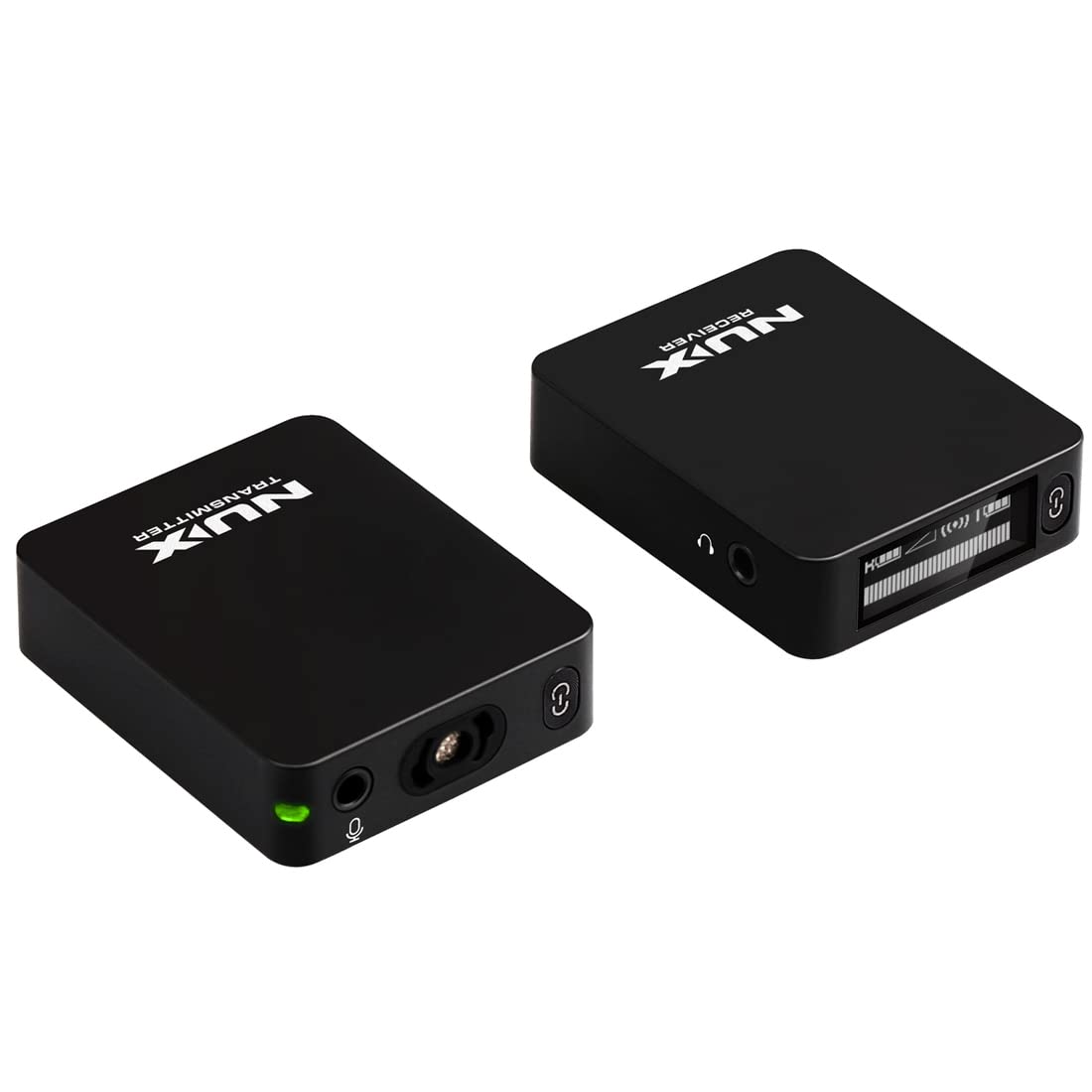 NUX B-10 Vlog Camera Wireless Microphone System, Wireless Lavalier Lapel Microphone System for Vlog Shooting, Live broadcasts