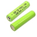HQRP 2-Pack Battery for Panasonic Cordless Telephone 1.2V Battery HHR-75AAA/B, BK30AAABU, VTech BT205662, Outdoor Solar Garden Lights, TV Remote