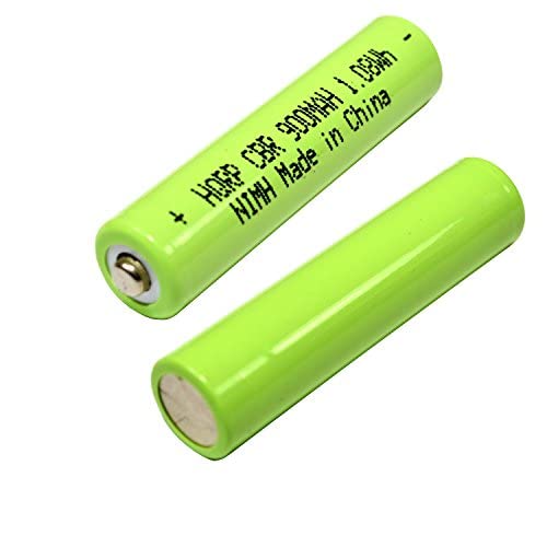 HQRP 2-Pack Phone Batteries for Panasonic KX-TG9392T KX-TGA106M KX-TGA401B KX-TGA430B KX-TGA630S KX-TG7622 KX-TG7623 KX-TG7624 HHR-4DPA HHR-55AAABU