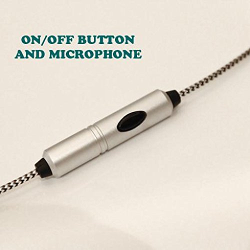 Wired Earphones for Galaxy A50, A30, A20 - Hi-Fi Sound Headphones Handsfree Mic Headset Metal Earbuds in-Ear Earpieces Microphone Compatible…
