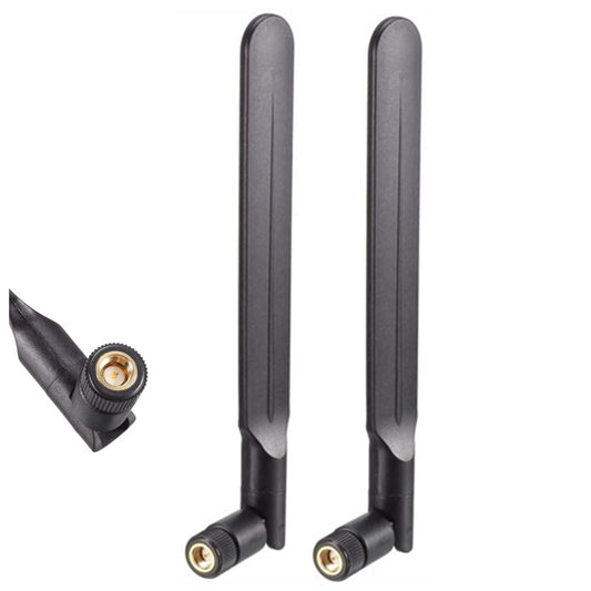 2-Pack 4G LTE Antenna 10dBi SMA Male ?Inner pin Cellular Antenna for 4G LTE Wireless CPE Router Hotspot Cellular Gateway Industrial IoT Router Trail