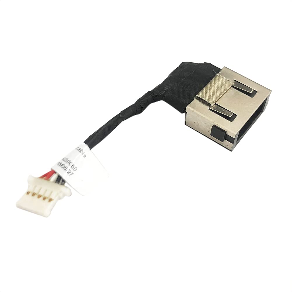 GinTai DC Power Jack Cable Charging Port Replacement for Lenovo ThinkBook 13s-IWL 20R9?14s-IWL 20RM?ThinkBook 13s-IML 20RR?14s-IML 20RS?CHROMEBOOK