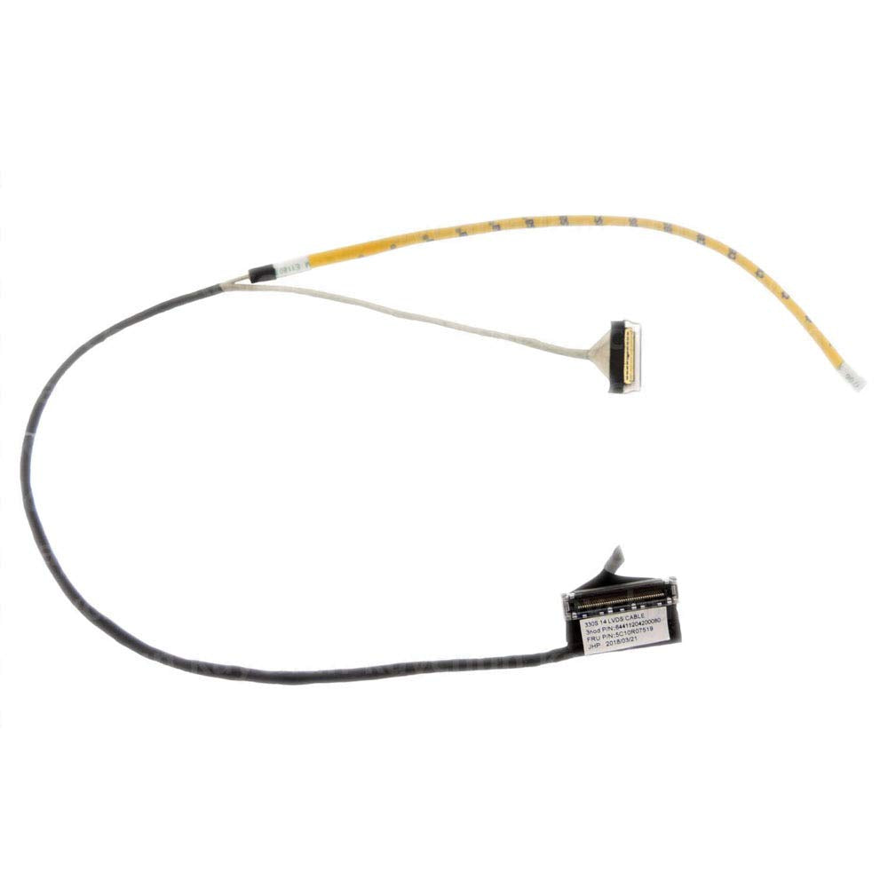Zahara LCD LVDS Video Screen Cable FHD Non-Touch 30PIN Replacement for Lenovo Ideapad 330S-14IKB 330S-14ISK S435 81F4 DC020023B10