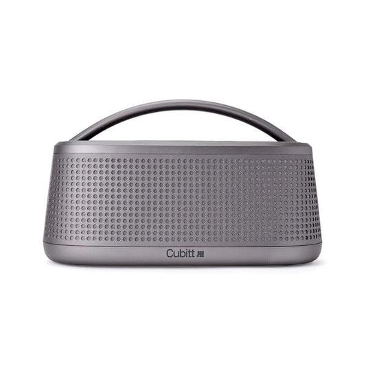 Cubitt Power Pro Gen2 Portable Bluetooth Speaker - 40W Loud Sound, Waterproof IPX7, Bluetooth 5.3, TWS Pairing, Quick USB-C Charging - Gun Metal
