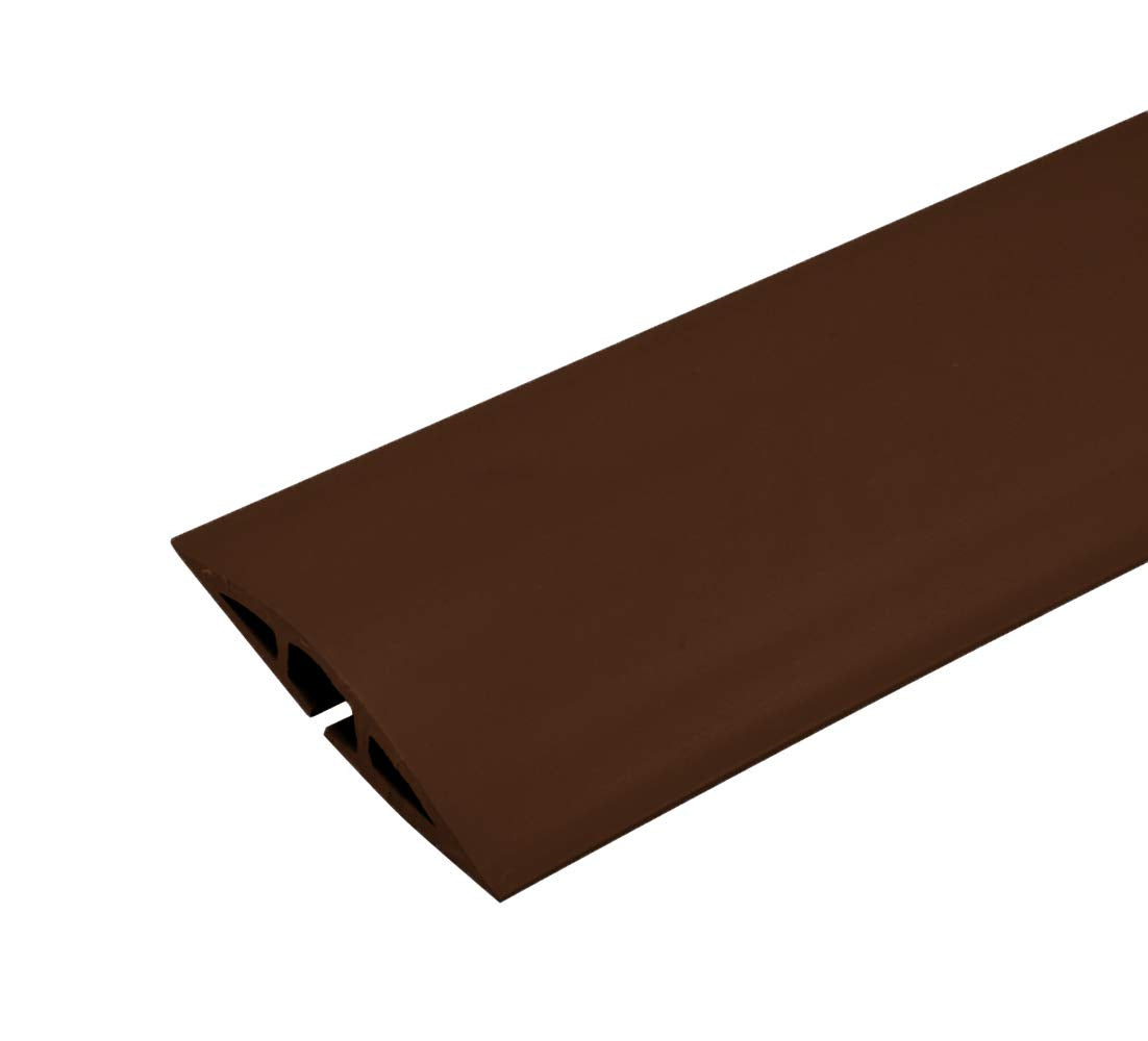 Legrand Wiremold CDB-5 Corduct 5 Foot Cord Cover for Floors, Holds 1 Cord or Cable, Brown (1 Pack)