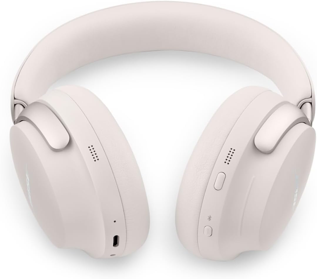 Bose QuietComfort Ultra Bluetooth Headphones, Wireless Headphones with Spatial Audio, Over Ear Noise Cancelling with Mic, Up to 24 Hours of Playtime…