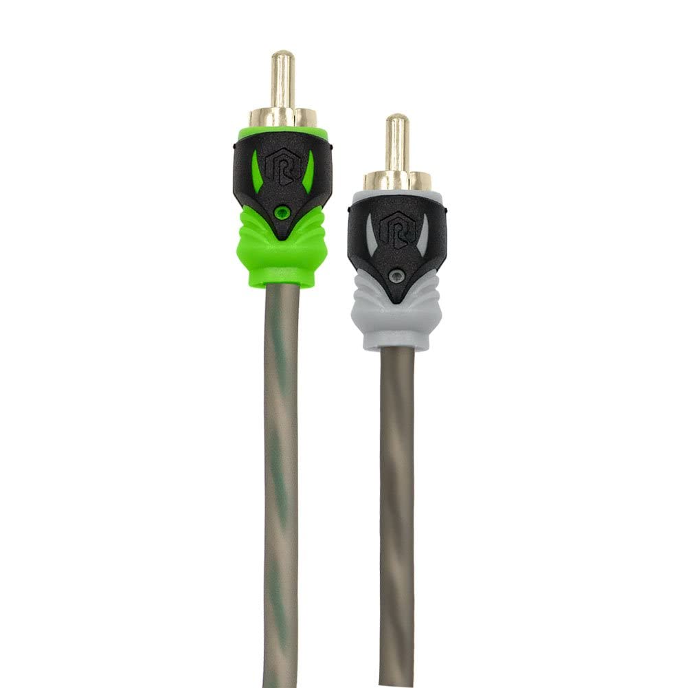 RAPTOR by METRA Electronics PRO Series 17FT 2-Channel Audio RCA Cable