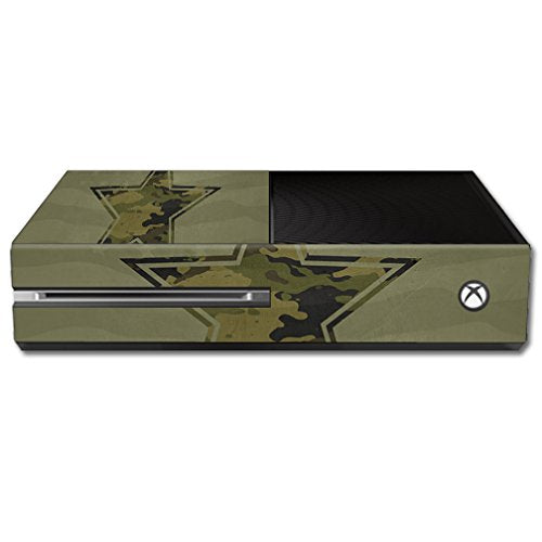 MightySkins Skin Compatible with Microsoft Xbox One - Army Star | Protective, Durable, and Unique Vinyl Decal wrap Cover | Easy to Apply, Remove,
