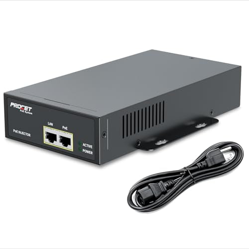 Starlink Gen 3 PoE Injector Gigabit, 3 in 1 Starlink Ethernet Adapter Gen 3 with 6KV (10/700us) Surge Protection, 100-240Vac Input & 150W 55V Output