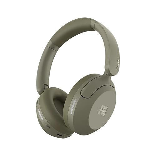Cubitt Power Headphones with Hybrid ANC | Bluetooth 5.4 Over-Ear Headphones with 60H Playtime, 4 Mics, Auto-Pause, Transparency Mode, Low Latency…