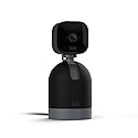 Blink Mini Pan-Tilt Camera (newest model), Rotating indoor plug-in smart security camera, two-way audio, HD video, motion detection, Works with Alexa