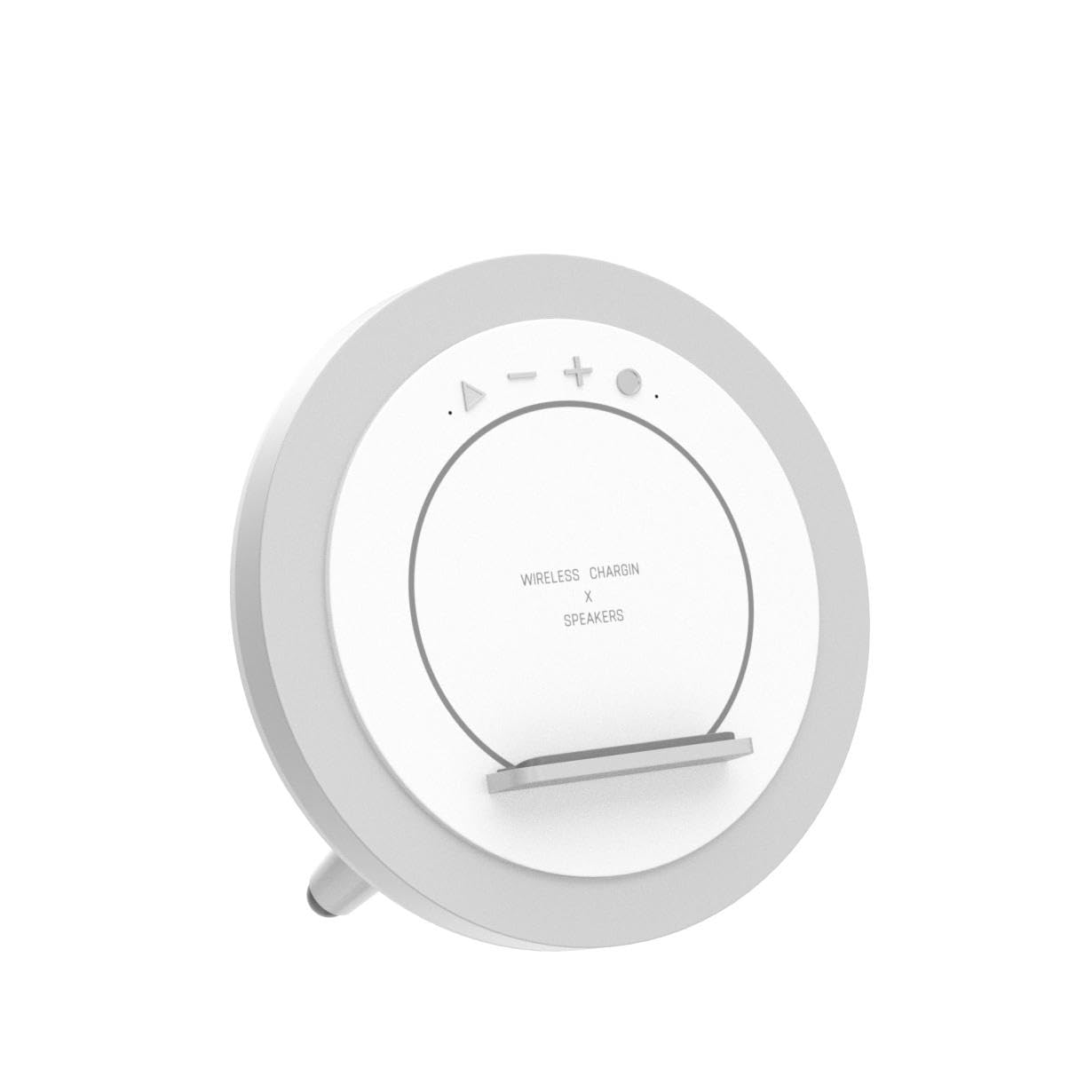 SIDVAR Bluetooth Speaker Night Lightsr,Wireless Charging Modern Speaker,Best Teenage Birthday Gift Ideas Tween Girls Gifts?10W Wireless Charging?