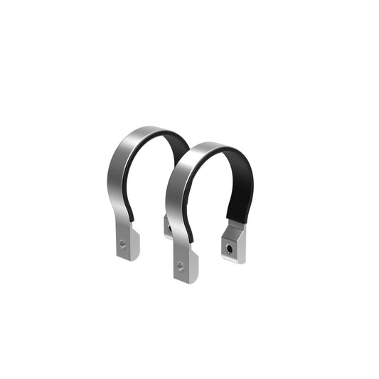 Diamond Audio Tower Speaker Clamp Ring .75" Silver 4pc CL075S