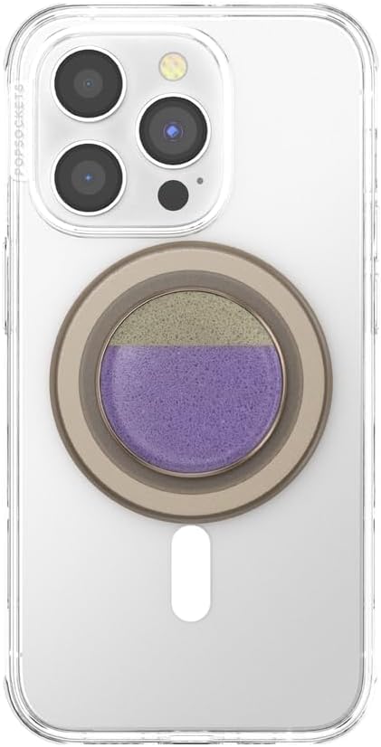 PopSockets Phone Grip for MagSafe, Magnetic Holder, Phone Stand - Lavender
