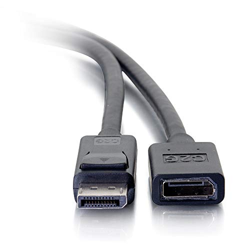 C2G 54451 6ft DisplayPort Male to Female Extension Cable