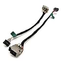 Charging Port DC in Power Jack Cable Replacement for HP 15-D 250 255 G2 15-d020dx 15-D035DX 15-d045nr 15-D038DX 15-D027CL 742822-SD1 742822-FD1