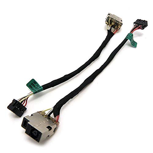 Charging Port DC in Power Jack Cable Replacement for HP 15-D 250 255 G2 15-d020dx 15-D035DX 15-d045nr 15-D038DX 15-D027CL 742822-SD1 742822-FD1