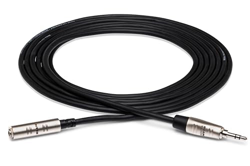 Hosa HXMM-025 Pro Headphone Extension Cable, REAN 3.5 mm TRS to 3.5 mm TRS, 25 Feet