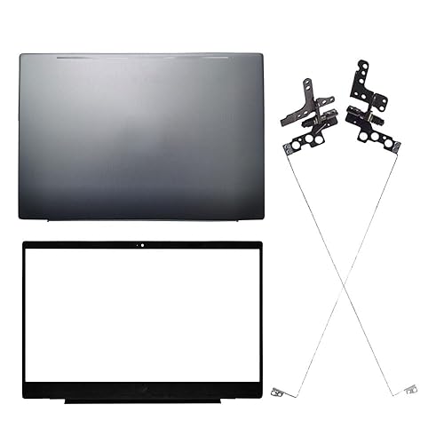 Laptop LCD Top Back Rear (Gray) and Front Bezel Cover Case Compatible for HP Pavilion 15-CW 15-CS 15-CS0025CL 15-CS1053OD TPN-Q208 TPN-Q210 L23879-001