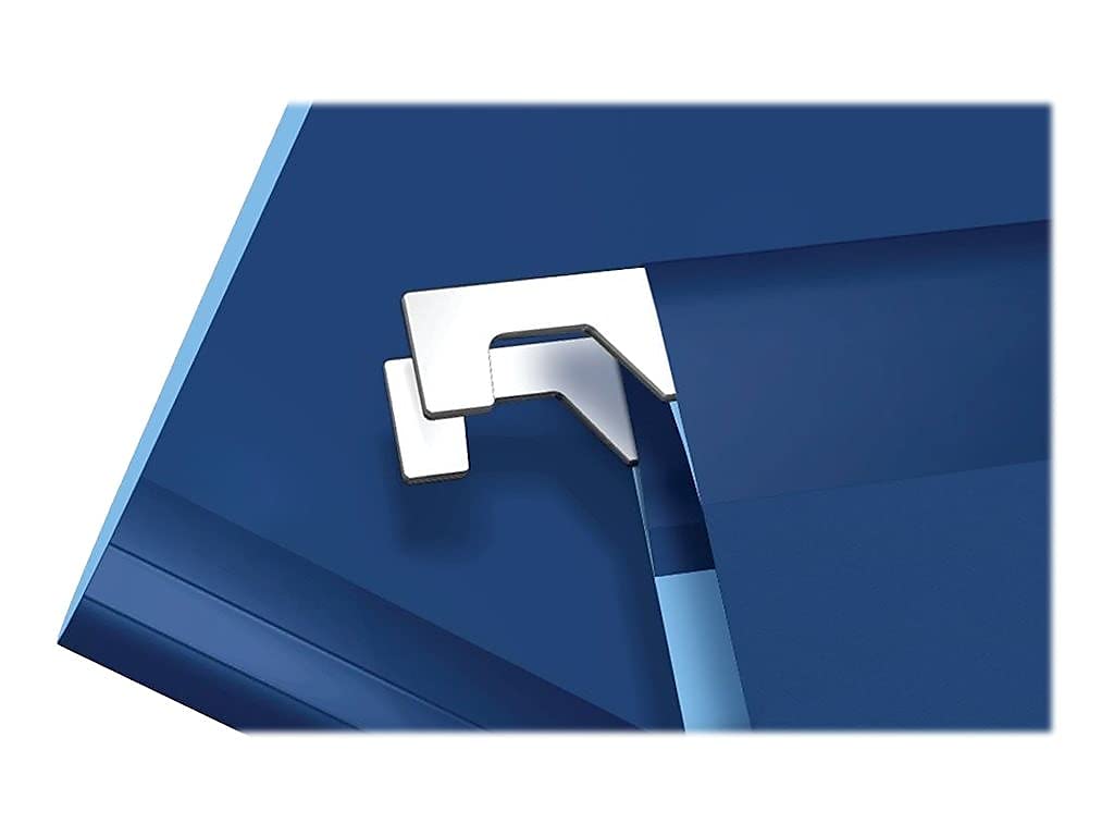 Pendaflex Reinforced Hanging File Folders, Letter Size, Navy, 1/5 Cut, 25/BX (4152 1/5 NAV)