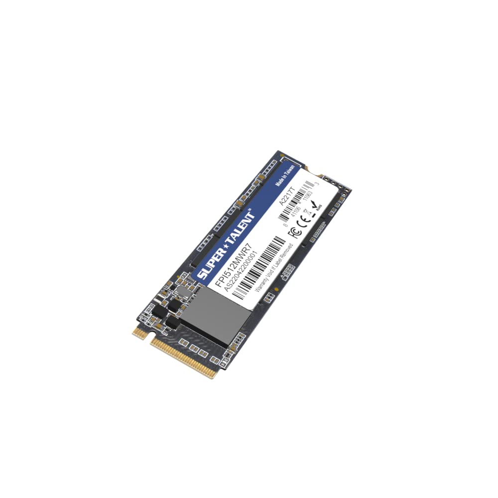 Super Talent M.2 PCIe NVMe EX 512GB FPI512MWR7 PCIe Gen 3X4