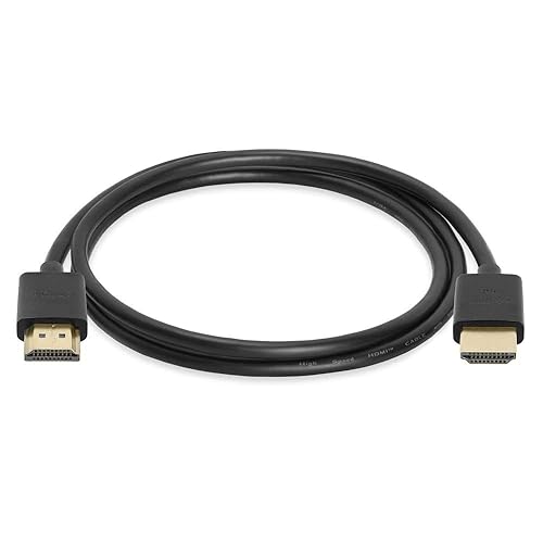 Cmple - High Speed HDMI 3 ft Cable, 4k@60Hz Ultra Thin HDMI 2.0, ARC, 3D, Flexible