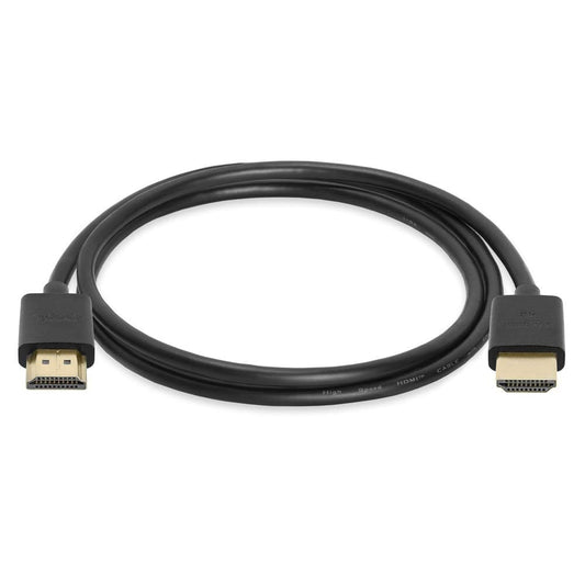Cmple - High Speed HDMI 3 ft Cable, 4k@60Hz Ultra Thin HDMI 2.0, ARC, 3D, Flexible