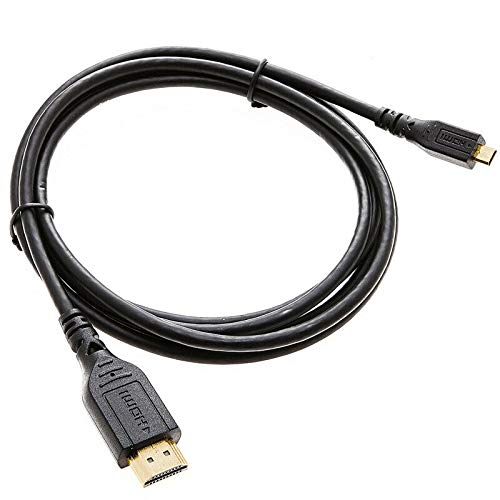 NTQinParts Micro HDMI 4K A/V TV Video Cable Replacement for Samsung SP-LSP3BLAXZA SP-LFF3CLAXXZA 30”- 100” The Freestyle FHD HDR Smart Portable