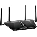 NETGEAR Nighthawk AX5400 WiFi 6 Router with One Year Advanced Internet Security Included, RAX54S-100NAS