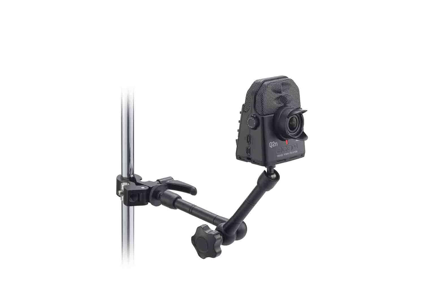 Zoom HRM-11 Handy Recorder Mount, 11-inch Arm, Clamp Mount, Designed to be Used With Zoom Portable Audio and Video Recorders
