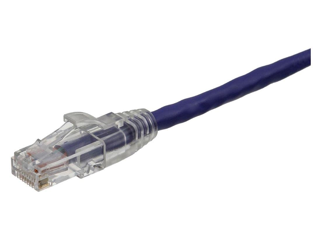 Axiom C6MB-P9-AX Patch Cable - RJ-45 (M) to RJ-45 (M) - 9 ft - UTP - CAT 6 - booted, snagless, Stranded - Purple