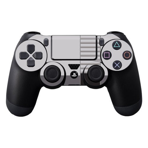 MightySkins Skin Compatible with Sony Playstation DualShock 4 Controller wrap Sticker Skins Retro Old School
