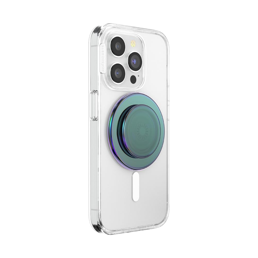 PopSockets Phone Grip for MagSafe, Magnetic Holder, Phone Stand, Green - Nightshade
