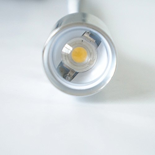 Hersi Reading Light Built-in Button Switch Minimalist Flexible Gooseneck LED Bed Lamp Headboard Wall Surface Mount for Bedroom/Living Room