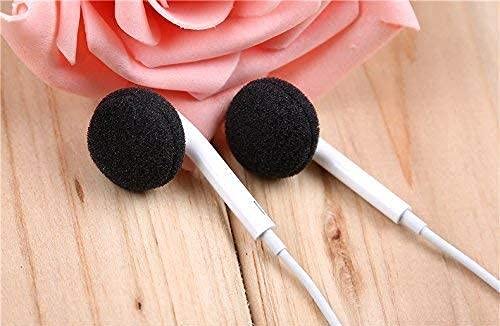 SoftRound 24 Pack Foam Earbud Earpad Ear Bud Pad Replacement Sponge Covers for iPod iPhone Itouch Ipad Headsets T-017-24Pack
