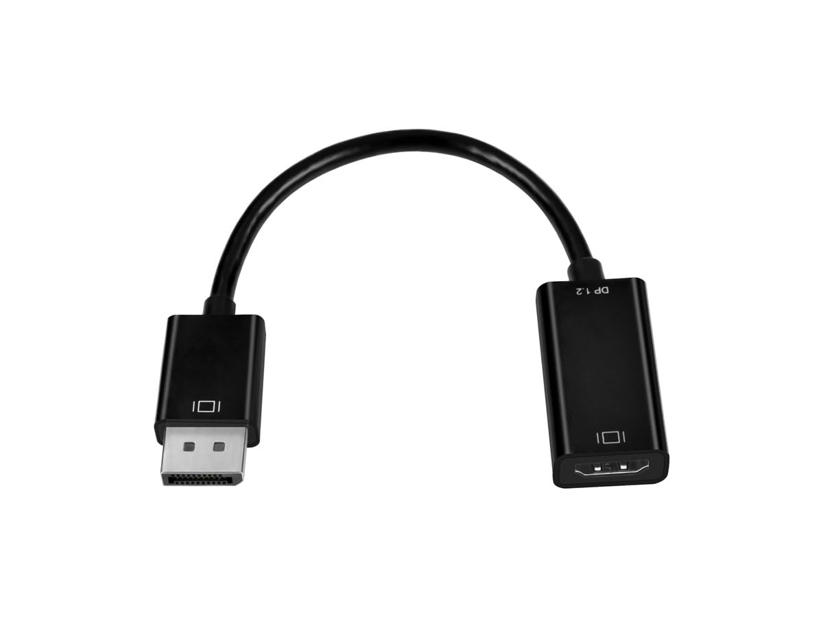 Monoprice DisplayPort 1.2a to 4K HDMI Active Adapter, Black