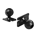 BEERTE Car Phone Mount Accessories Car Phone Holder Turn The Ball Head 2pcs