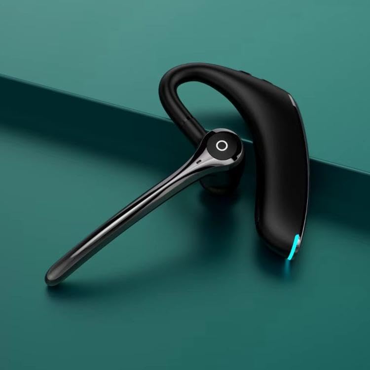 Wireless Earphone Ear-Hook Headphone Boom Mic Compatible with AT&T Jetmore/Motivate Max/Radiant Max, Handsfree Single Headset Over The Ear Earbud