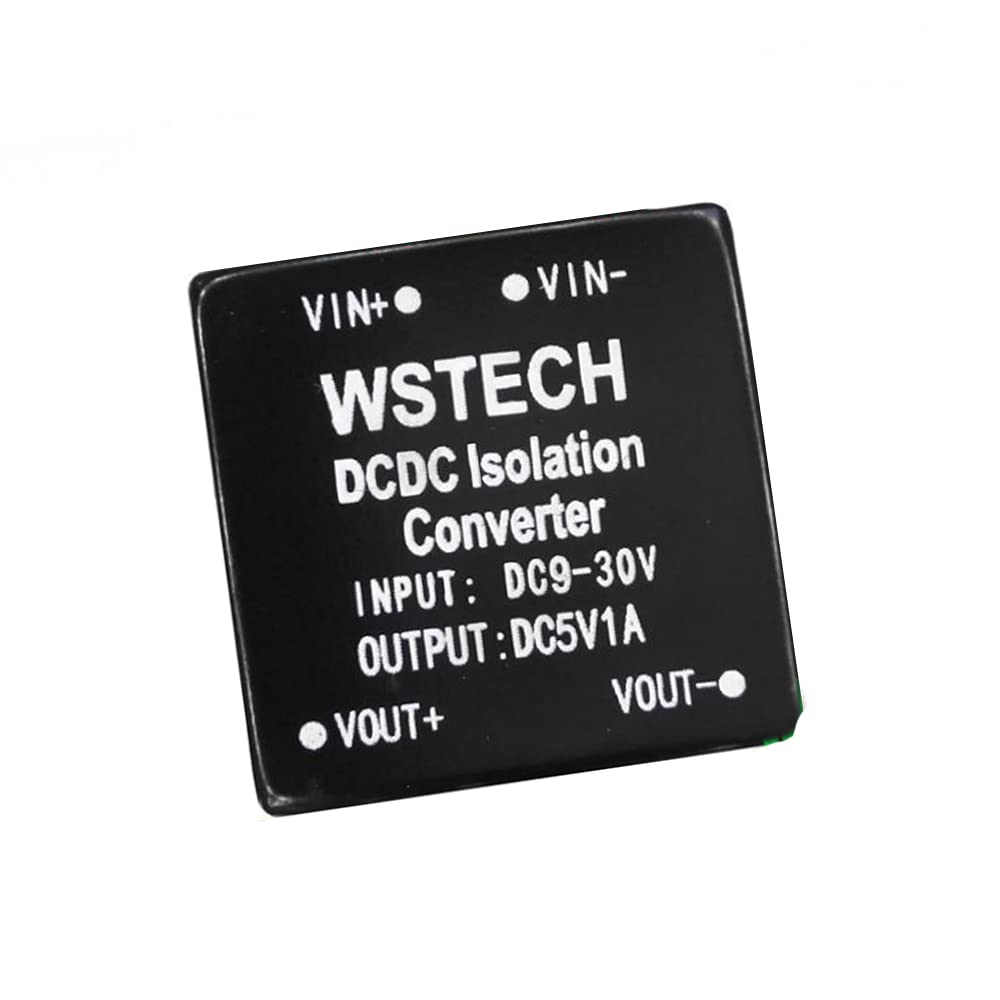 SaiDian 1Pcs DC-DC Converter DC-DC Buck Step Down Isolated Power Module Converter DC9-30V 24V/12V to 5V