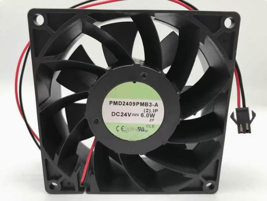 PMD2409PMB3-A DC 24V 6.0W 90x90x38mm 2-Wire Inverter Cooling Fan