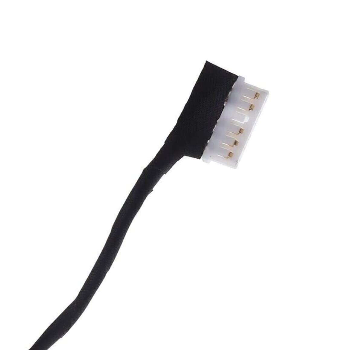 Fleshy Leaf DC Power Jack Charging Port Cable Replacement for Dell Inspiron 15 5570 5575 17 5770 5775 P35E P35E001 02K7X2 2K7X2 DC301011B00