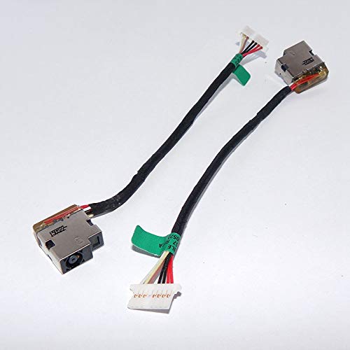 Eieshupug Charging Port DC in Power Jack Cable Replacement for HP 15-AC 15-AF 15-AC163NR 799736-Y57 799736-S57 799736-T57