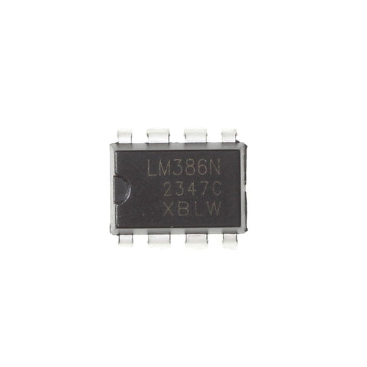 HUABAN 10 Pieces LM386 DIP-8 Low Voltage Audio Power Amplifier Op Amp