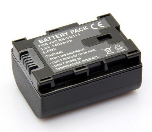 Battery + Charger for JVC Everio GZ-HD500BU, GZ-HD520BU, GZ-HD620BU HD Hard Drive Camcorder