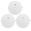 EverNary Window Vibration Alarm, 3Pack 125dB Loud Ultra-Slim Anti-Theft Alarm for Door and Window Glass Break Sensor Alert with Adjustable Sensitivity