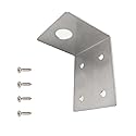 Maswell L Bracket Antenna Mount Stainless Steel Bracket M12 spirally mounts for Cellular Trucker Tail Camera Antenna Outdoor Waterproof