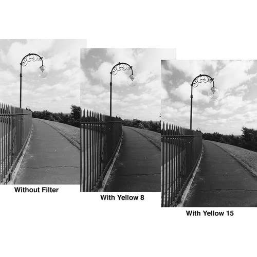 Tiffen 43DY15 43mm Deep Yellow 15 Camera Lens Filter