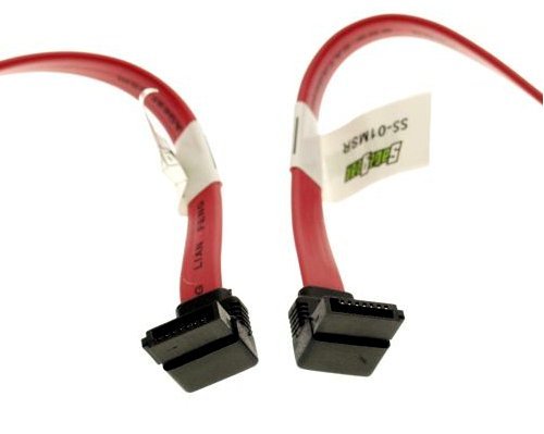 SataGear 4in SATA Device Cable Right to Left Angle